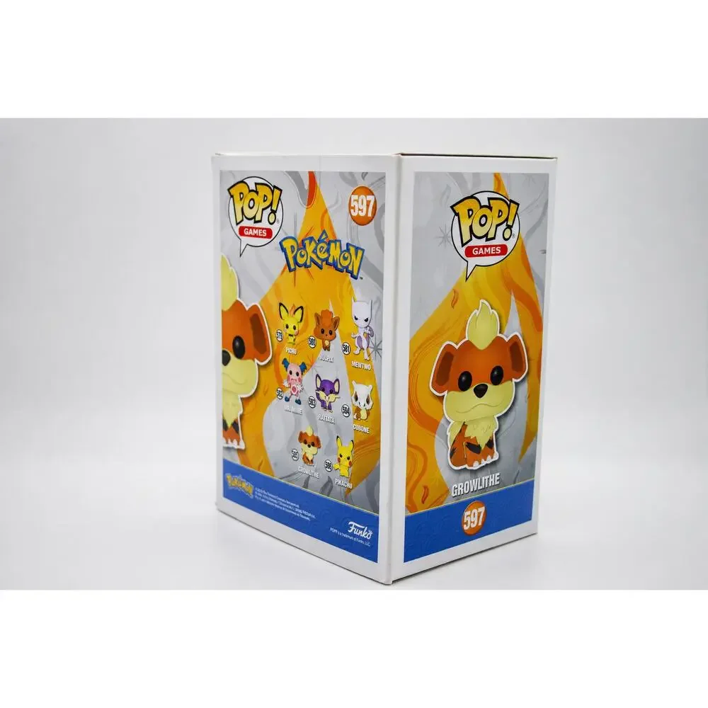 Funko Pop! Games Pokémon Growlithe #597 Vinyl Figure in Box